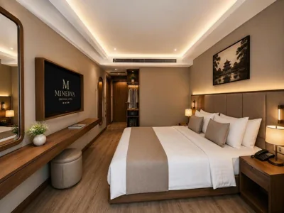 슈페리어 더블룸 또는 트윈룸 — Minerva Prestige Hotel
